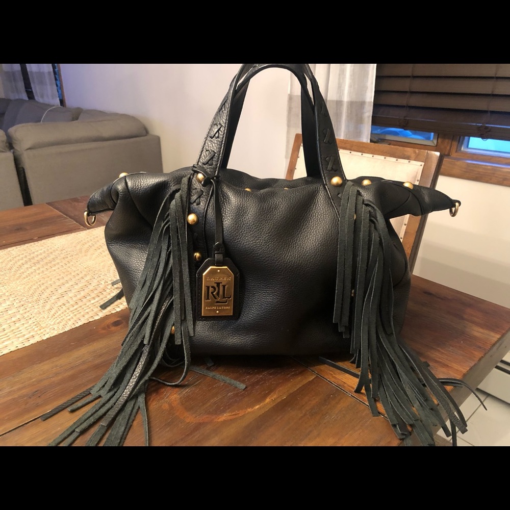 Fringe Ralph Lauren Purse.